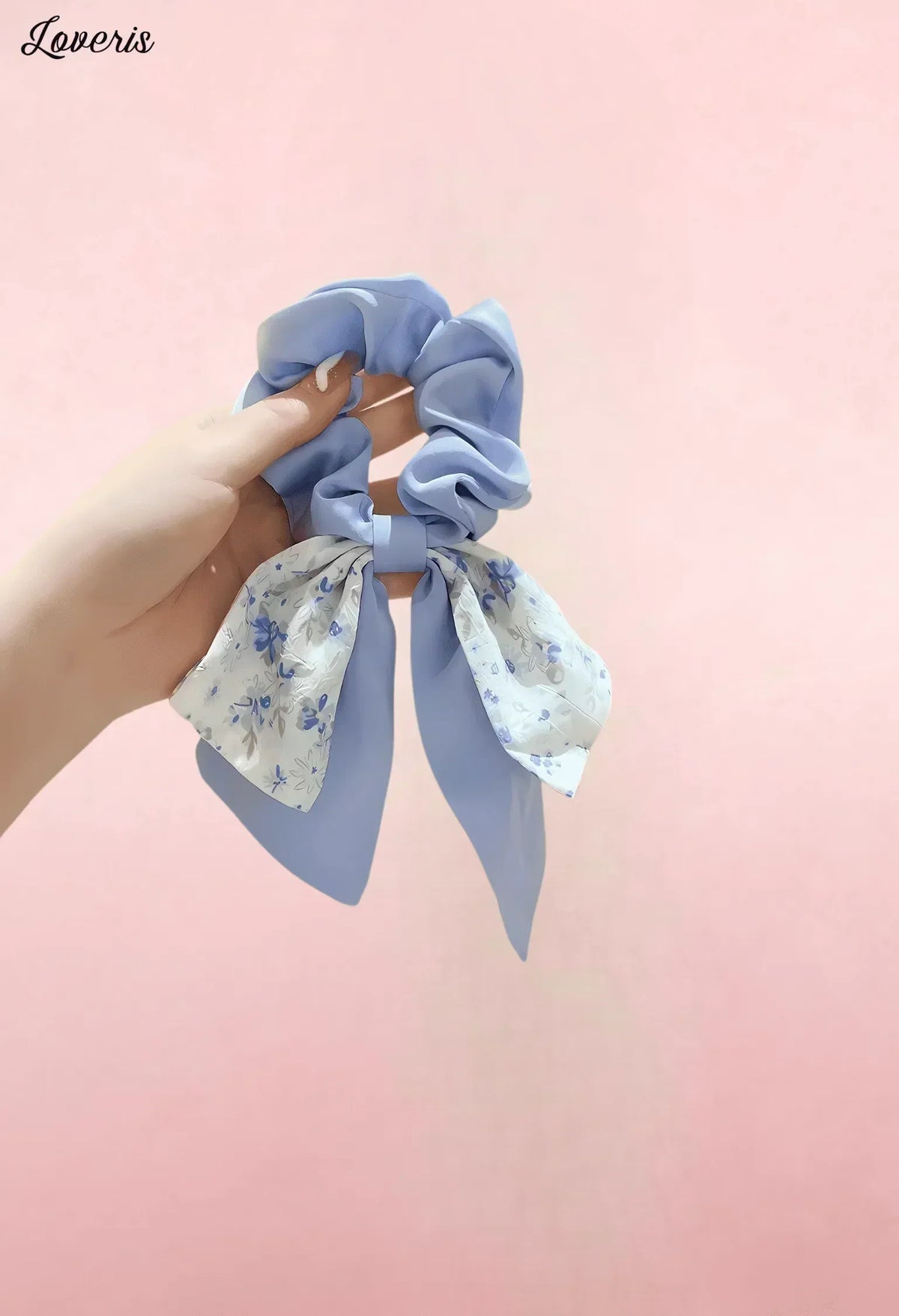 Laço Bellitine Re-Edition Floral Scrunchie