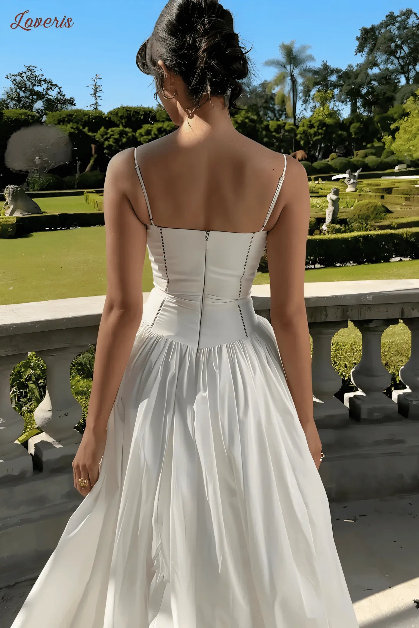 Vestido Longo Clássico de Verão