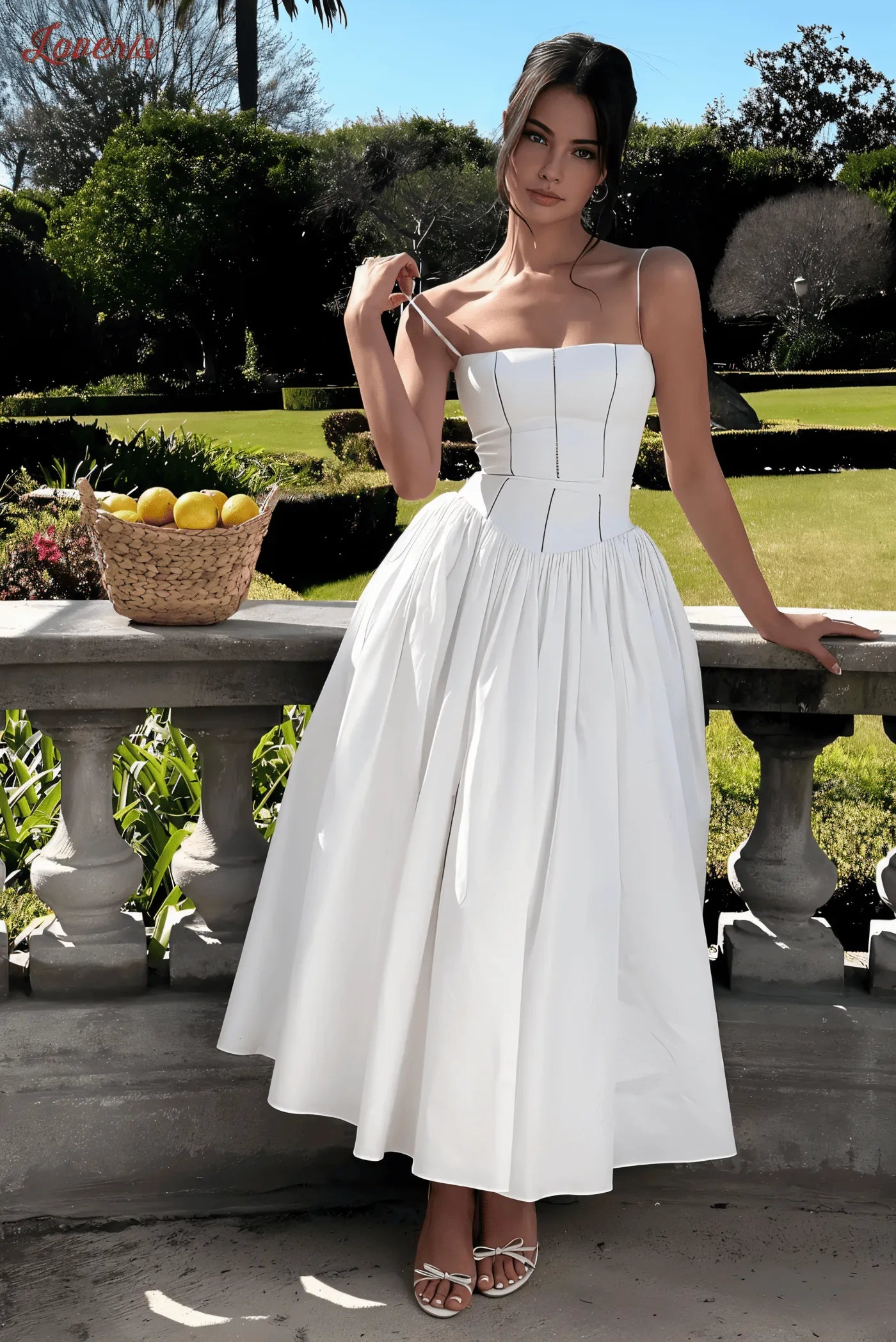 Vestido Longo Clássico de Verão