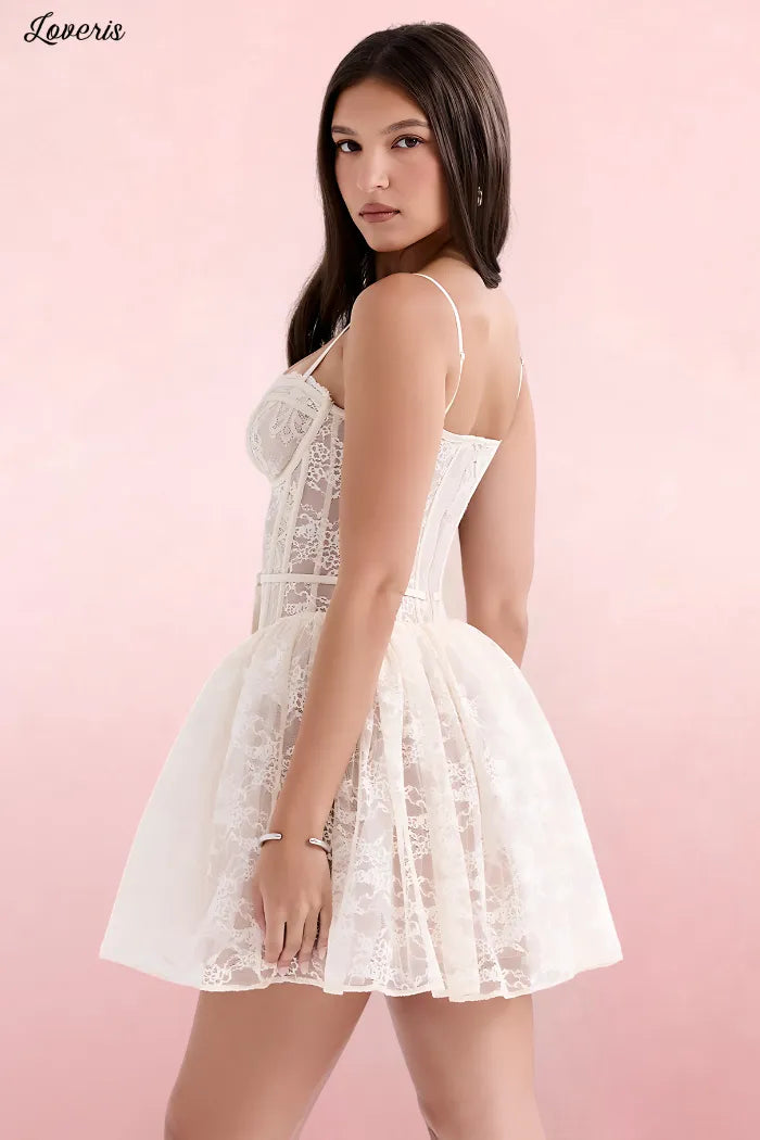 Mini Vestido de Festa Vintage 3