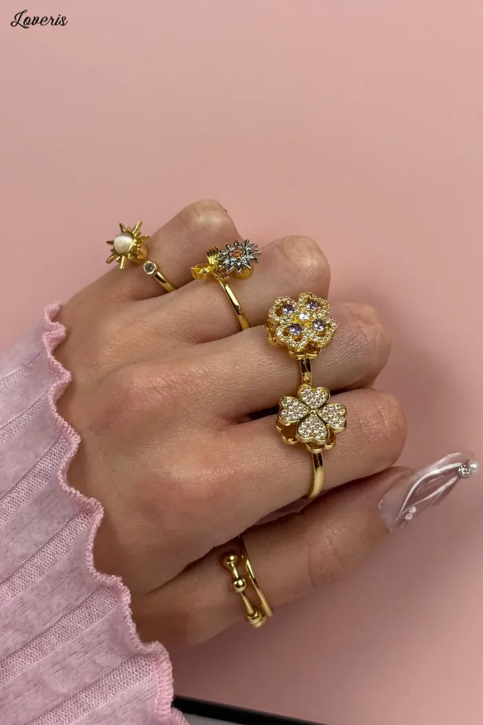 Anel Antiestresse | Ajustável para Todos os Dedos - Últimas Unidades + Frete Grátis