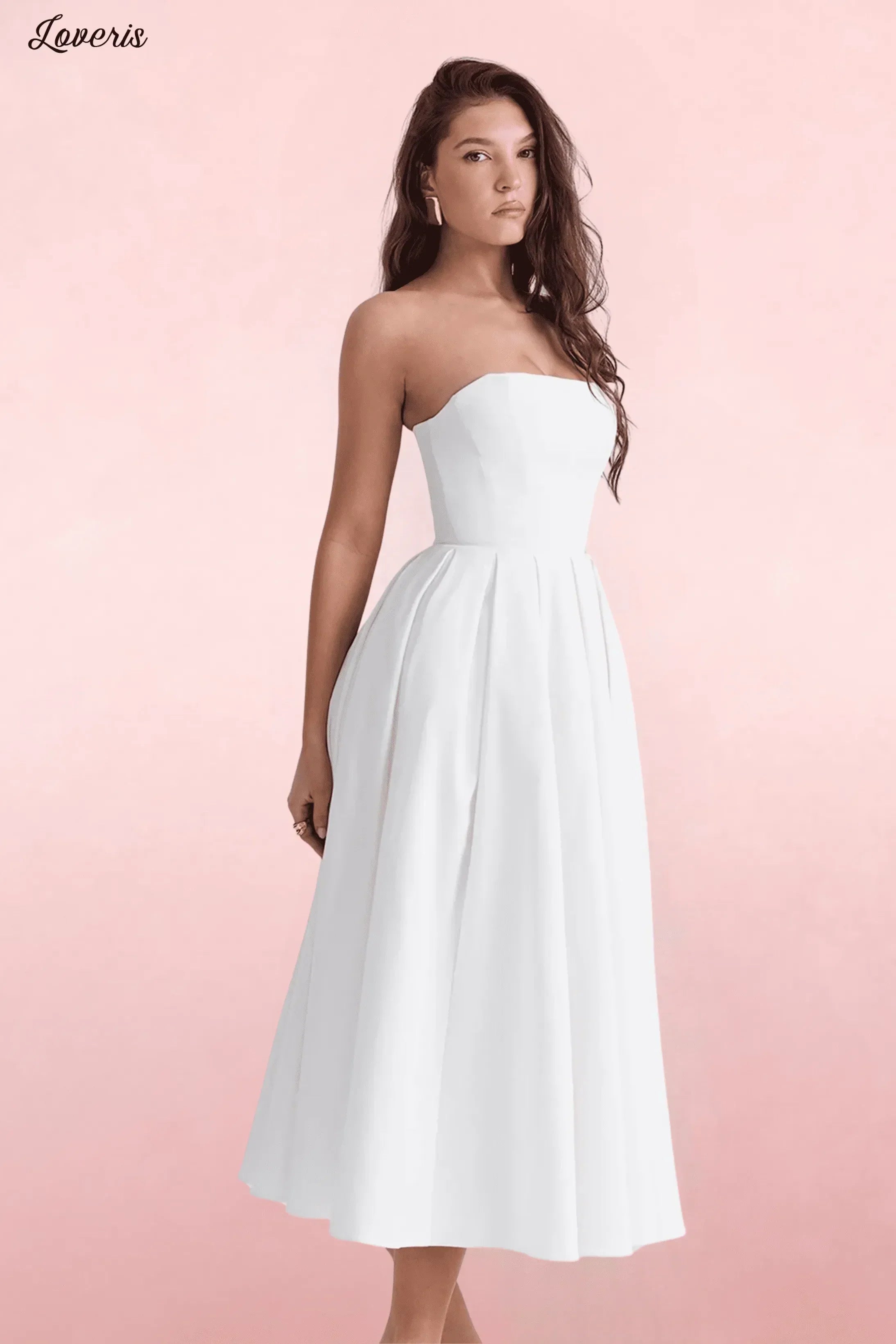 Vestido Midi de Festa Elegante 1