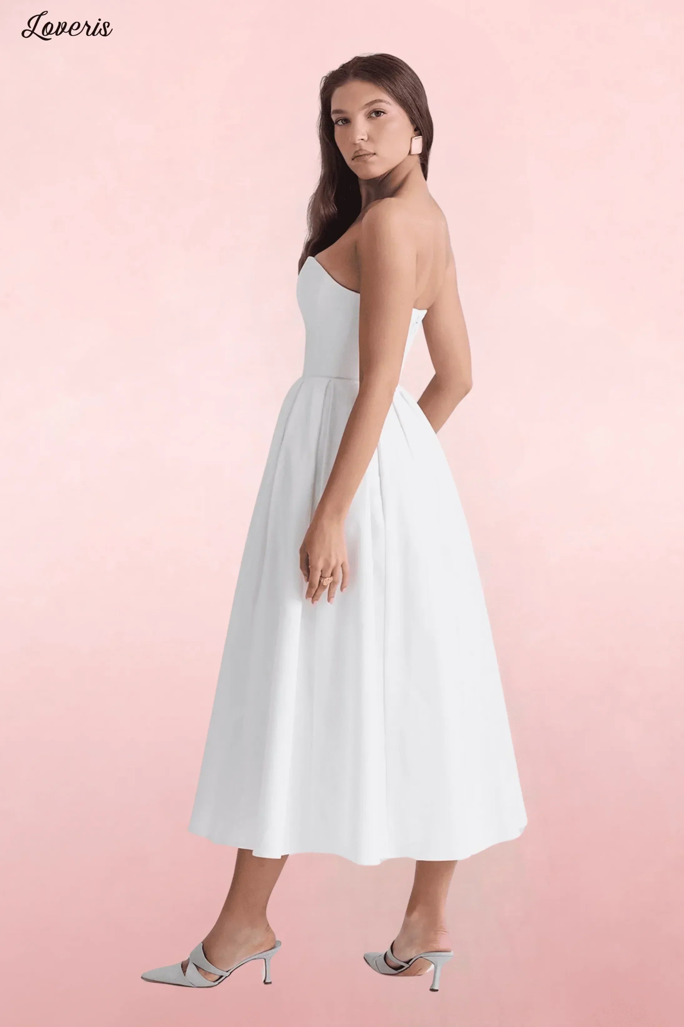 Vestido Midi de Festa Elegante 2