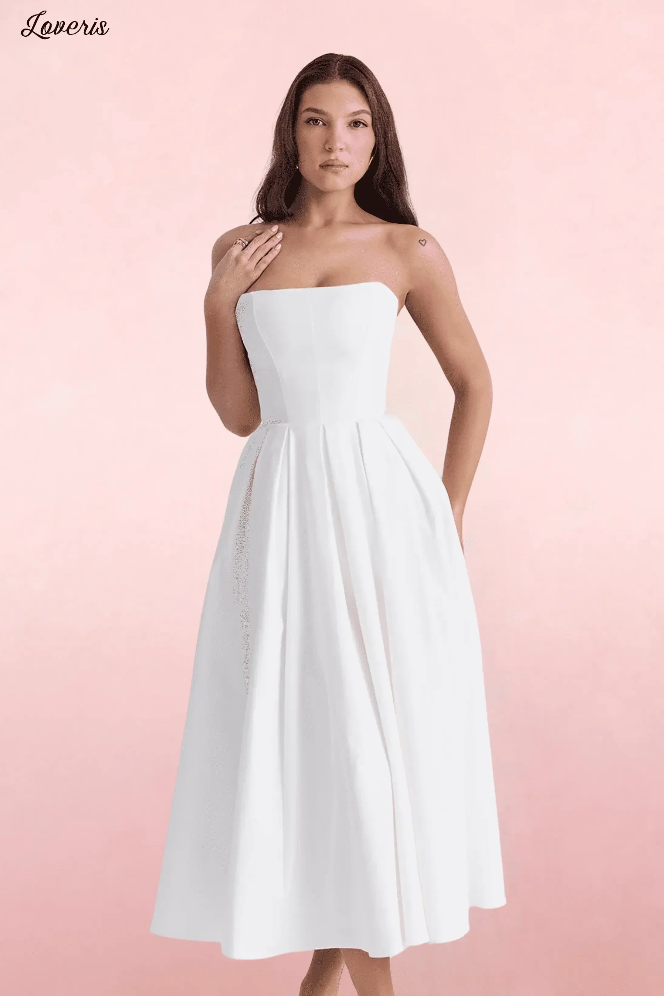 Vestido Midi de Festa Elegante 3