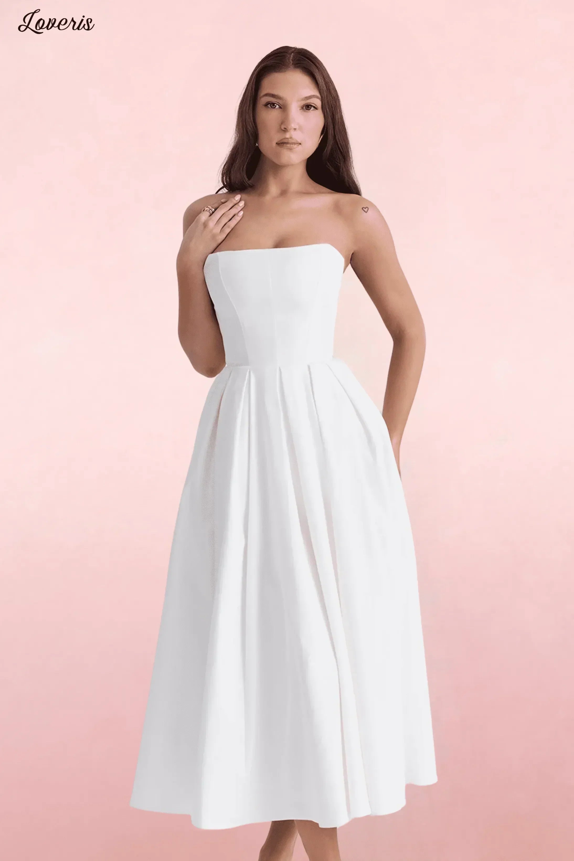 Vestido Midi de Festa Elegante 3