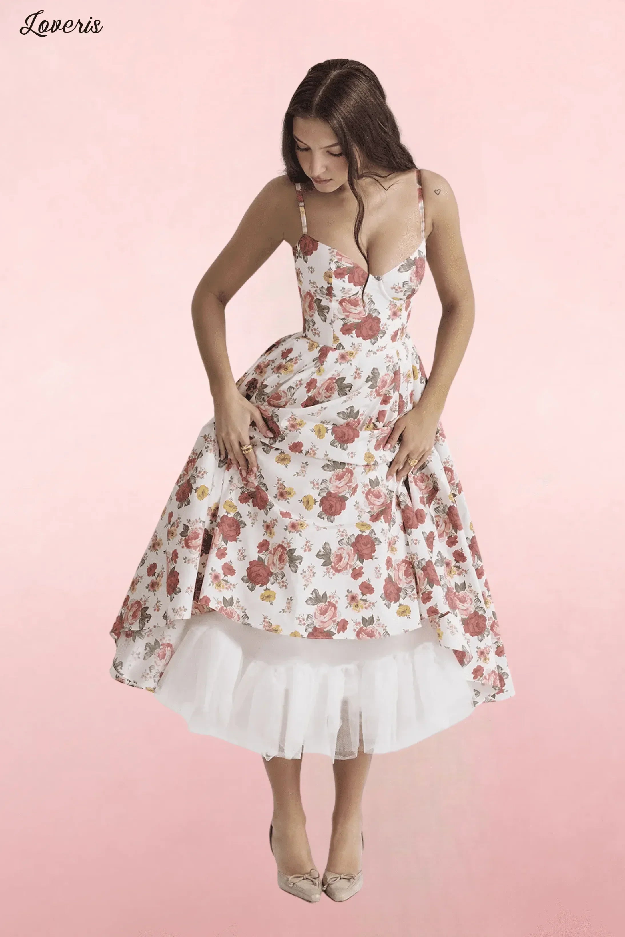 Vestido Midi modelo Francesa 3