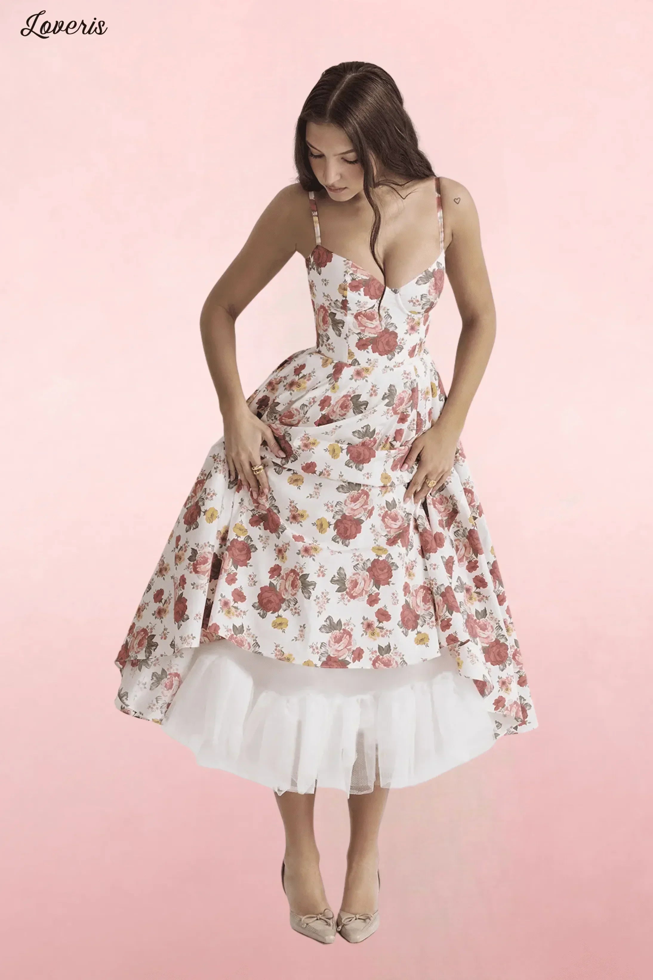 Vestido Midi modelo Francesa 3